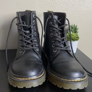 black doc martens